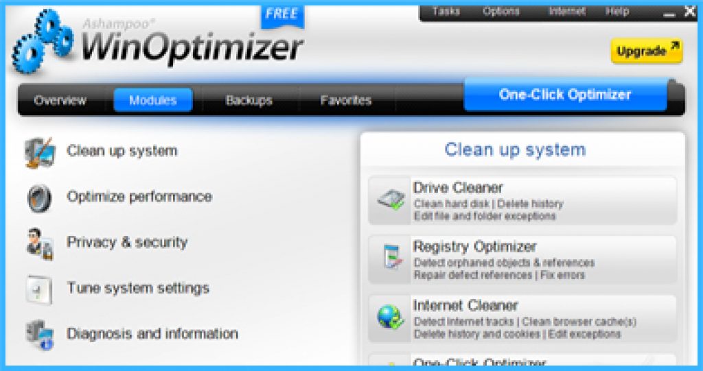 compare glary utilities pro and ashampoo winoptimizer pro