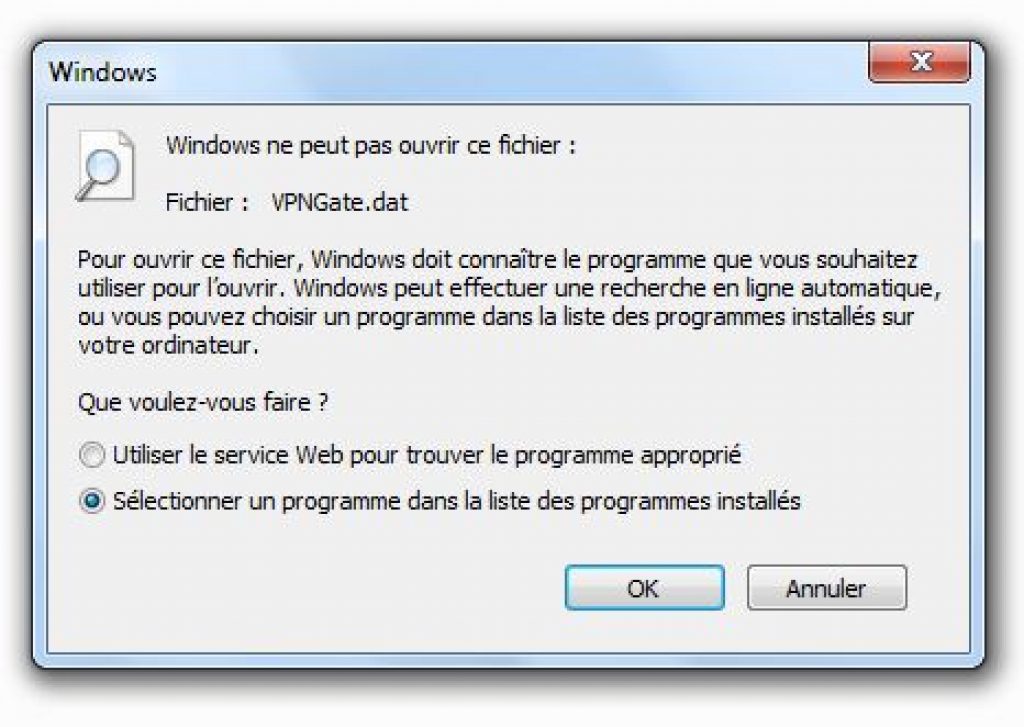 Comment ouvrir un fichier .dat ? LBA