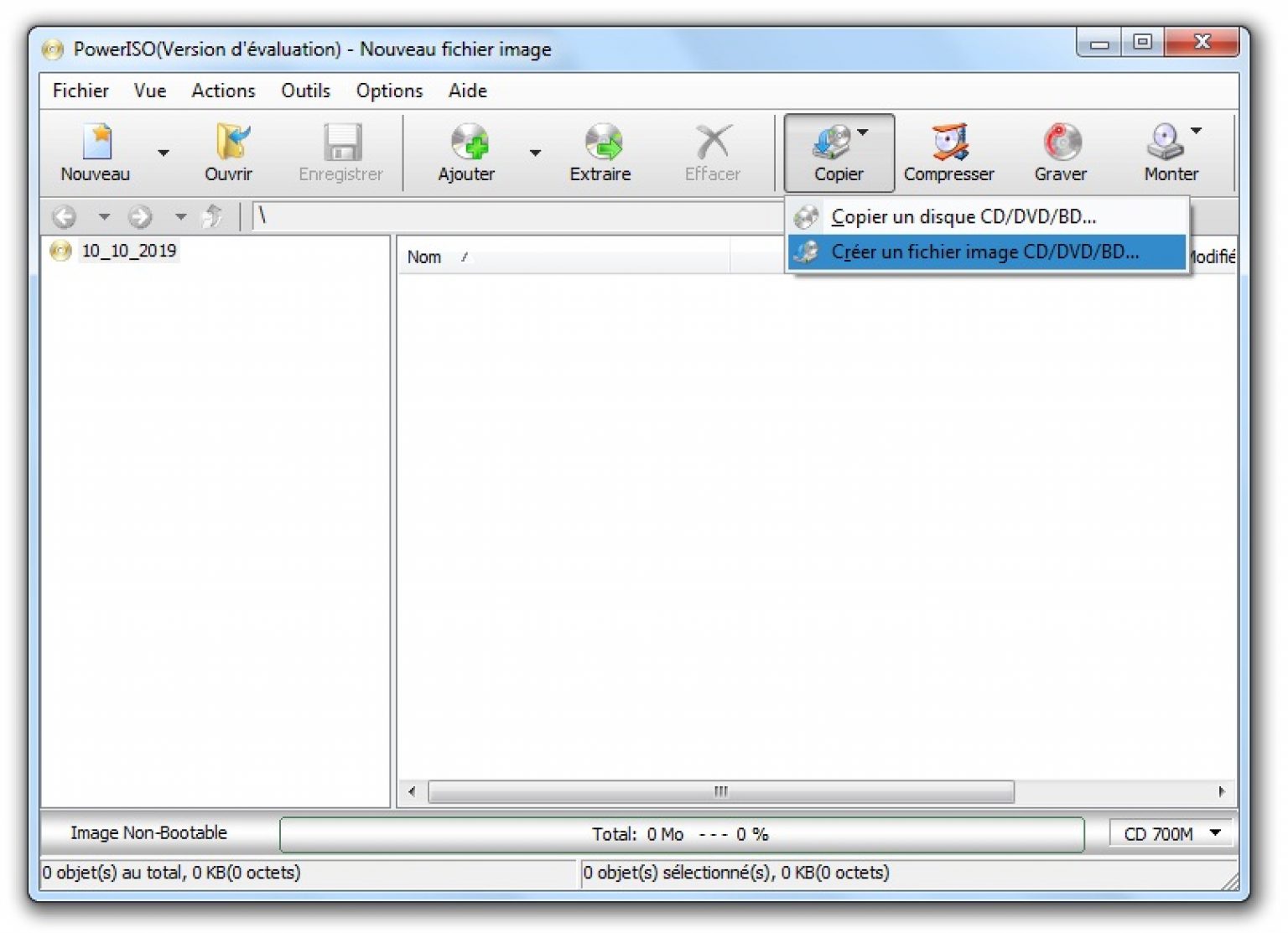 Comment créer un fichier image ISO à partir d’un CD/DVD ou dossiers