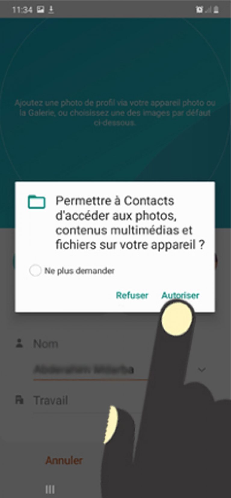 Comment Faire Une Playlist Sur Mon Telephone Comment mettre une photo sur un contact sur un téléphone Android de