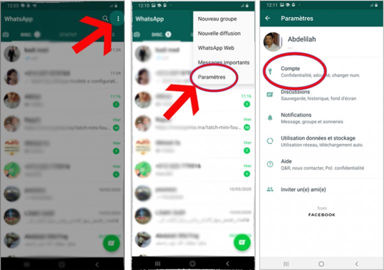 comment bloquer son profil whatsapp