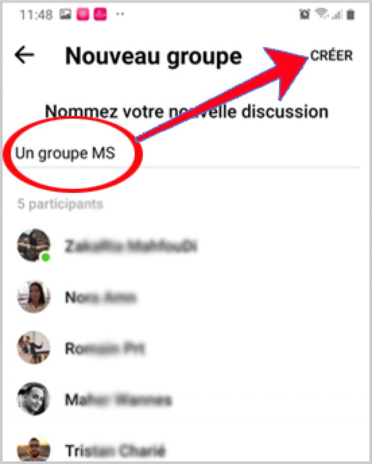 Comment créer un groupe de discussion sur Messenger ? LBA