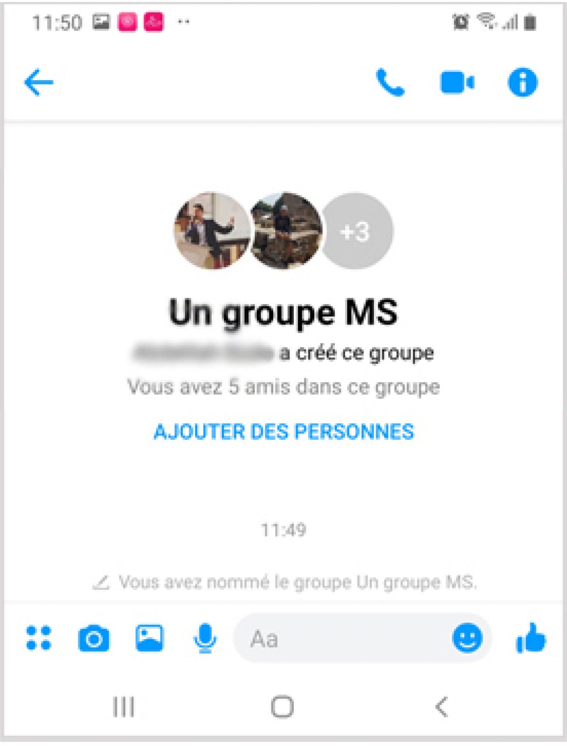 Comment créer un groupe de discussion sur Messenger ? LBA